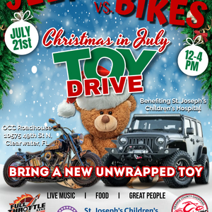 Jeeps vs. Bikes Toy Drive 2024